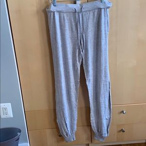 Cashmere Blend Grey Sweatpants